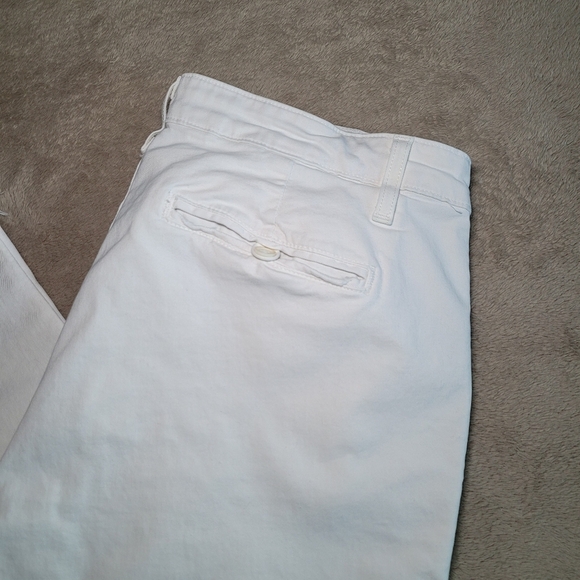 AG Adriano Goldschmied The Tristan White Distressed Tailored Trousers size 28 - Picture 3 of 13